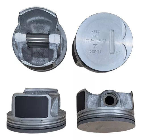 PISTÃO COM ANÉIS DO RENAULT 1.6 8V FLEX 13/ STD