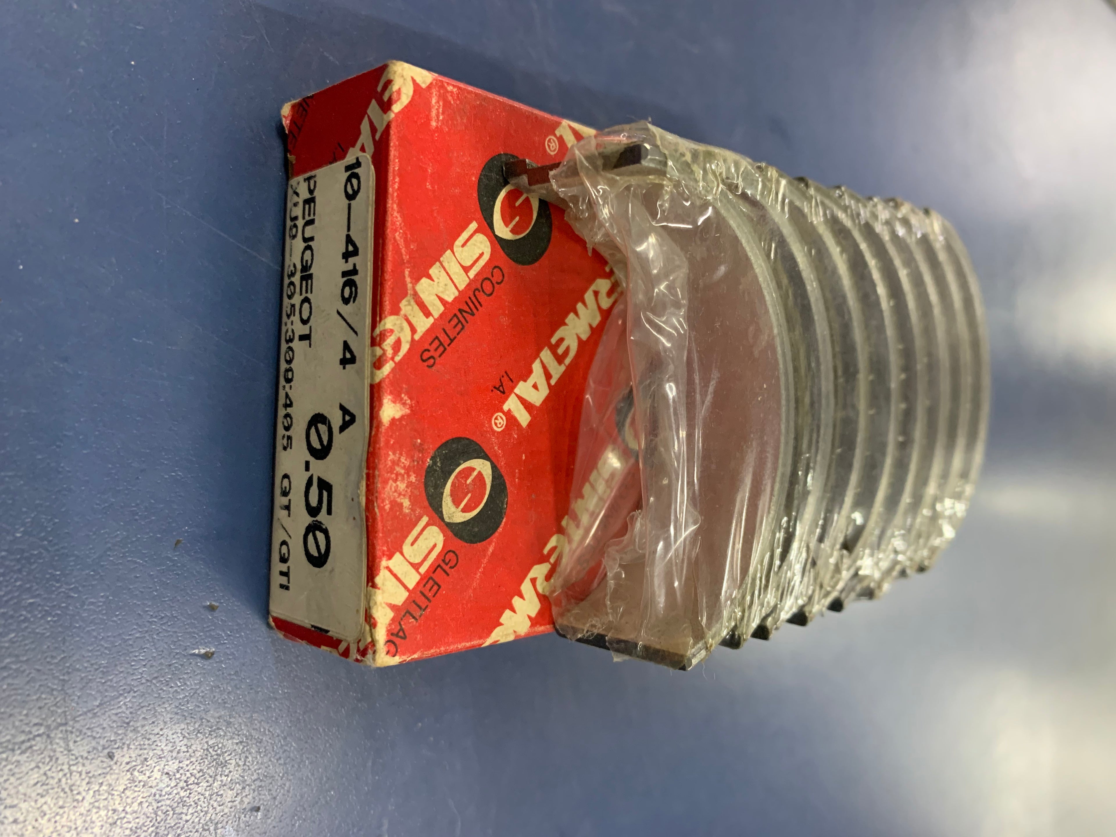 BRONZINA DE BIELA PEUGEOT 1.9 STD/0.50/0.80