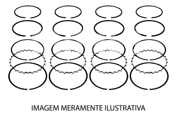 ANEIS DO CORCEL 1.4 1.00 76.30 1.75X2.0X4.0