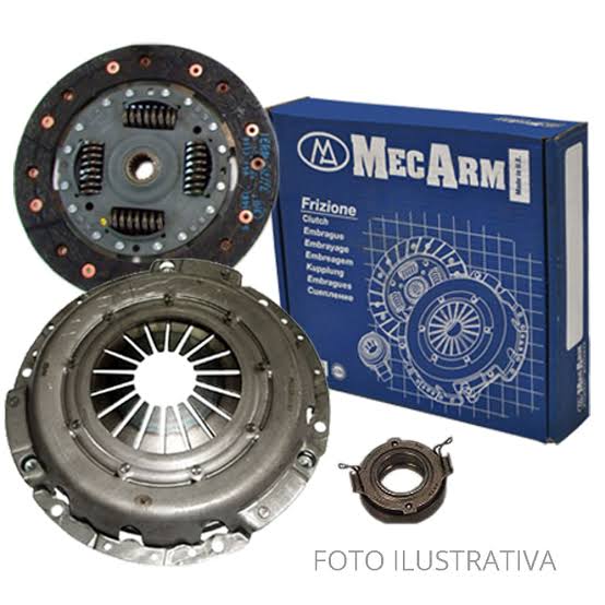 KIT DE EMBREAGEM DO RENAULT 1.6 8 MEGANE/SCENIC/KANGOO 200X26 C/VOLANTE PLANO